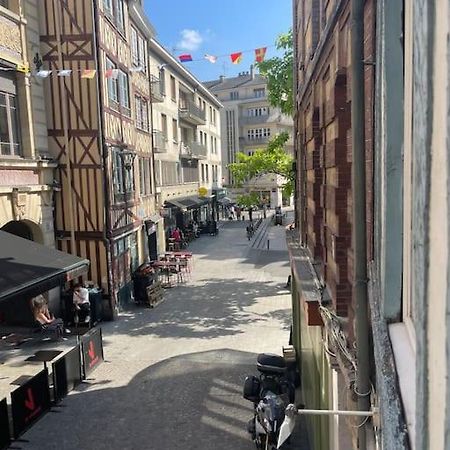 Studio Au Coeur De Rouen Bagian luar foto