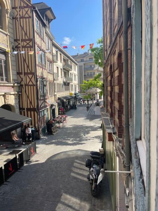 Studio Au Coeur De Rouen Bagian luar foto